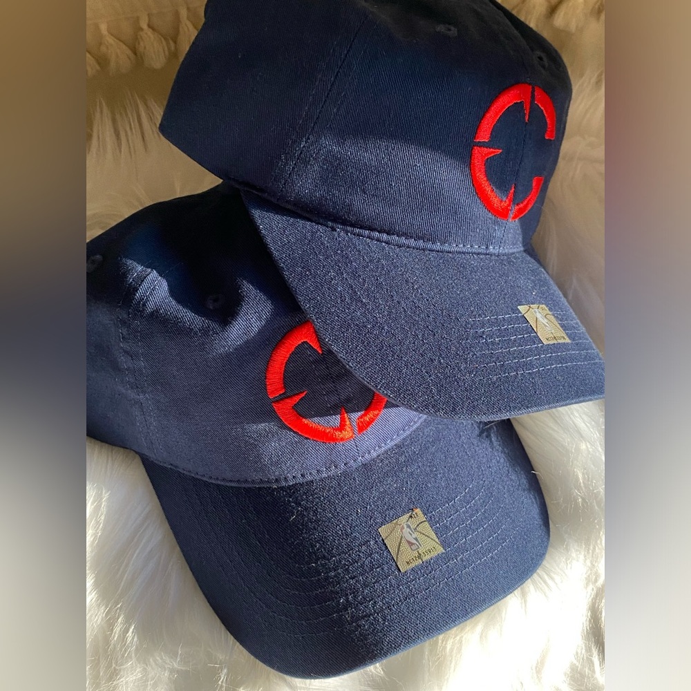 NBD Navy Blue Caps with Red Logo